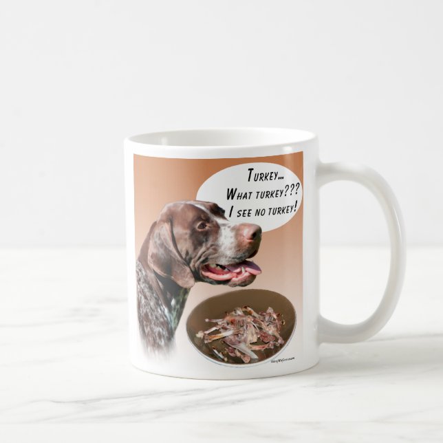Deutscher Kurzzeiger Türkei Kaffeetasse (Rechts)