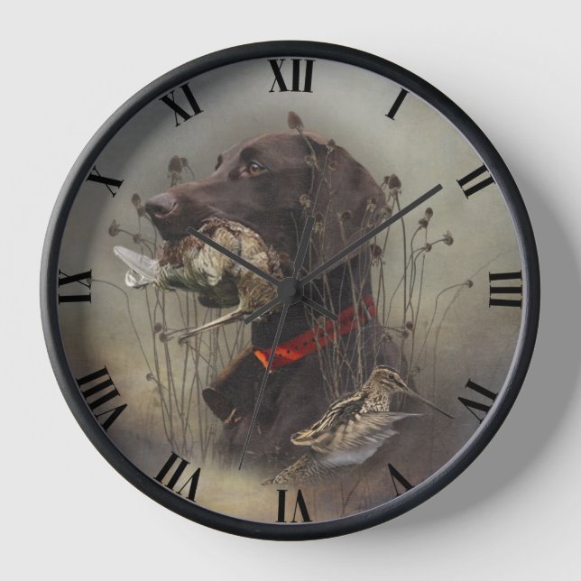 Deutscher Kurzzeiger Uhr (Vorderseite)