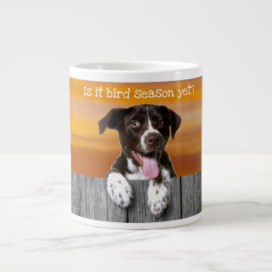 Deutscher Kurzzeitpointer "Vogelsaison" Jumbo-Tasse