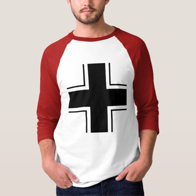 Deutscher Luftwaffe Balkan Querinsignien T-Shirt (Vorderseite)