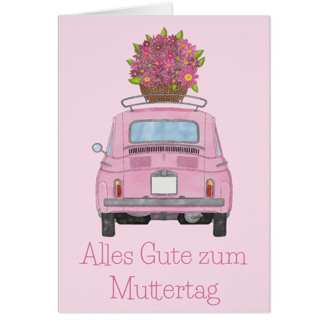 Deutscher Muttertag glücklich! (Vorne)