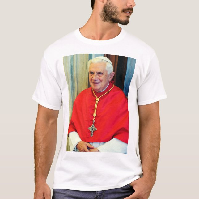 Deutscher Papst Benedict T-Shirt (Vorderseite)