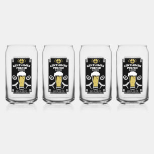 Deutscher Pilsner Beer und Wurst Dosenglas