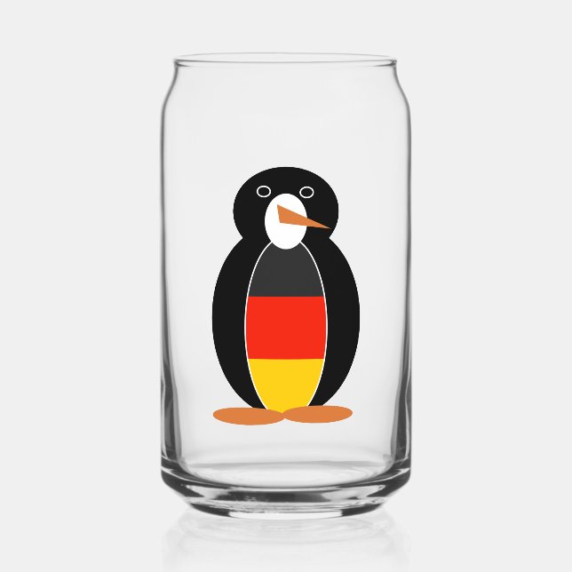 Deutscher Pinguin — Deutscher Pinguin Dosenglas (Vorderseite)