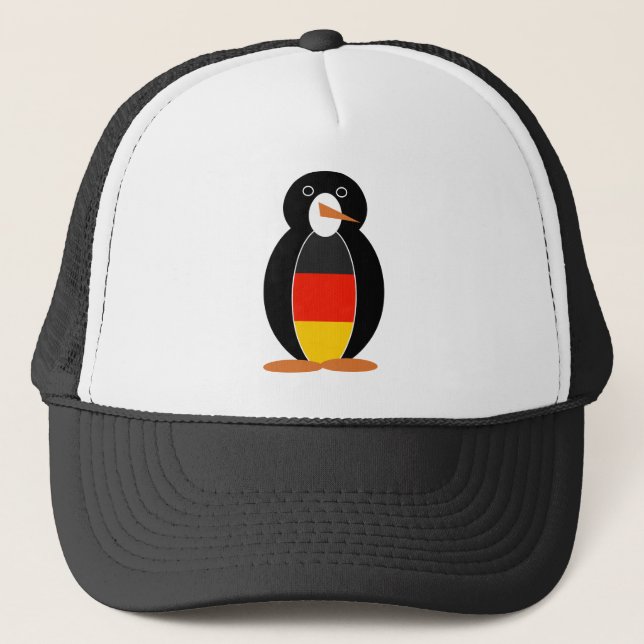 Deutscher Pinguin — Deutscher Pinguin Truckerkappe (Vorderseite)