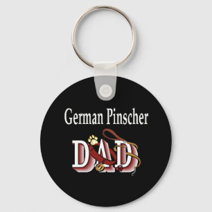 Deutscher Pinscher Papa-Schlüsselanhänger Schlüsselanhänger
