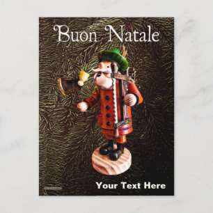Deutscher "Raucher-Mann" Ankerbrenner - Weihnachte Postkarte