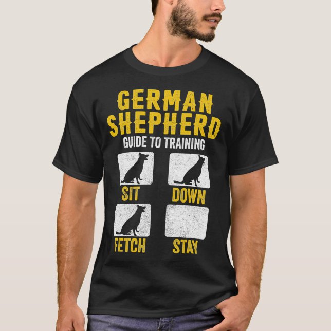 Deutscher Schäferführer für Shirts Mama (Vorderseite)