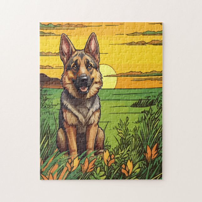 Deutscher Schäferhund (Vertikal)