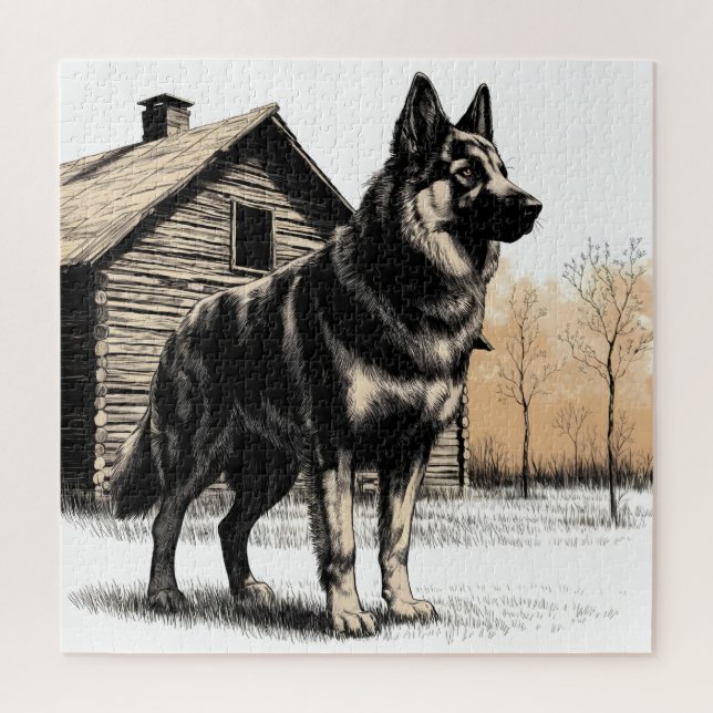 Deutscher Schäferhund (Vertikal)