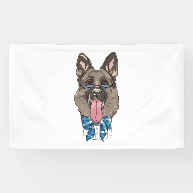 Deutscher Schäferhund Banner (Horizontal)