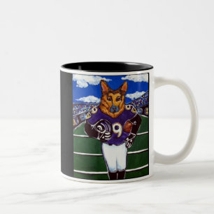 Deutscher Schäferhund Becher Zweifarbige Tasse