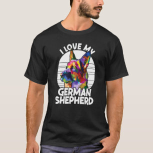 Deutscher Schäferhund Besitzer Ich Liebe Meinen De T-Shirt