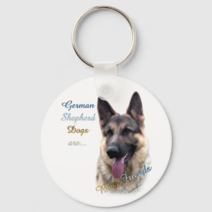 Deutscher Schäferhund Bester Freund Schlüsselanhän Schlüsselanhänger