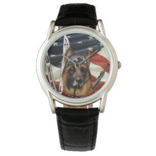 DEUTSCHER SCHÄFERHUND BIATHLON  ARMBANDUHR