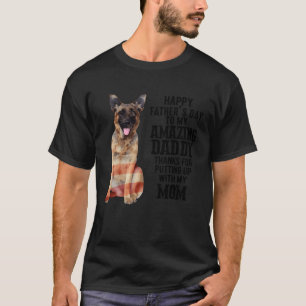 Deutscher Schäferhund Daddy Alles Gute zum Vaterta T-Shirt
