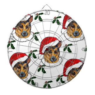 DEUTSCHER SCHÄFERHUND DARTSCHEIBE