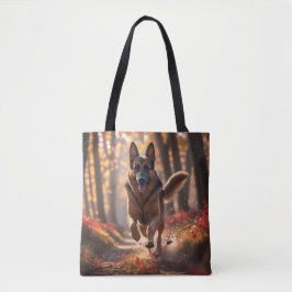 Deutscher Schäferhund Elegante Schultertasse Tasche