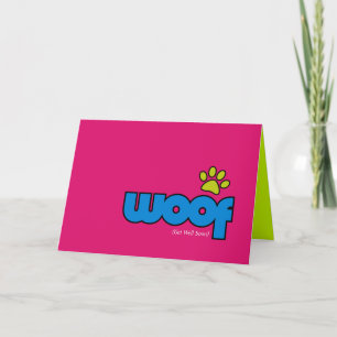 Deutscher Schäferhund erhält Well Card Karte