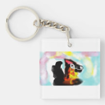 Deutscher Schäferhund farbenfroh