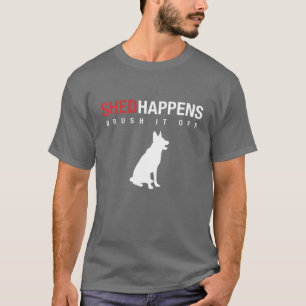 Deutscher Schäferhund - Fellwechsel ist normal - E T-Shirt