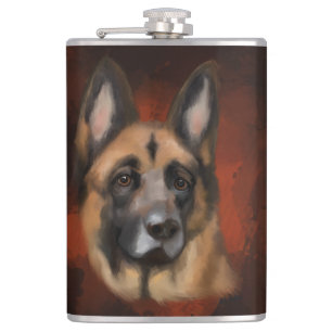DEUTSCHER SCHÄFERHUND FLACHMANN