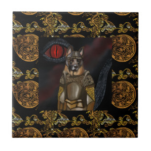 Deutscher Schäferhund Fliese