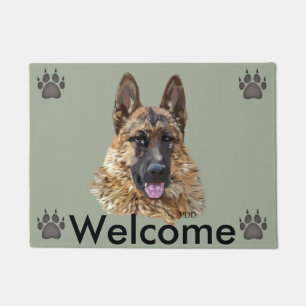 Deutscher Schäferhund Fußmatte