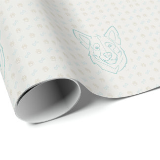 Deutscher Schäferhund, Gebaut zum Beschützen, Gebo Geschenkpapier