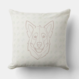 Deutscher Schäferhund, Gebaut zum Beschützen, Gebo Kissen