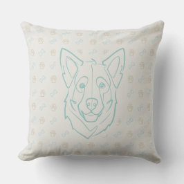 Deutscher Schäferhund, Gebaut zum Beschützen, Gebo Kissen