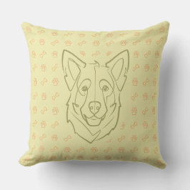 Deutscher Schäferhund, Gebaut zum Beschützen, Gebo Kissen