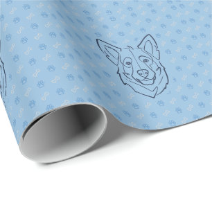 Deutscher Schäferhund, Gebaut zum Schutz, Geboren Geschenkpapier