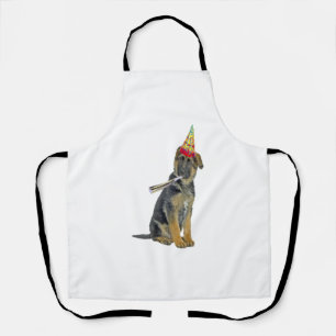 Deutscher Schäferhund Geburtstag Schürze