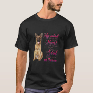 Deutscher Schäferhund Gedenk Hund Vater Hund Mutte T-Shirt