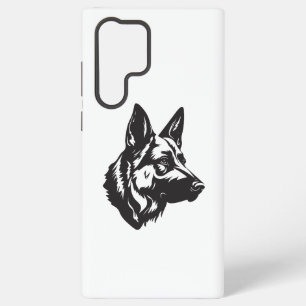 Deutscher Schäferhund Gesicht Samsung Hülle Samsung Galaxy Hülle