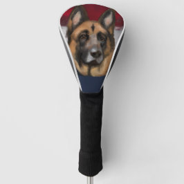 Deutscher Schäferhund Golf Headcover
