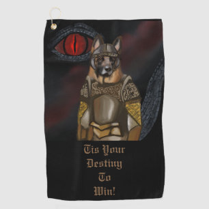 Deutscher Schäferhund Golfhandtuch