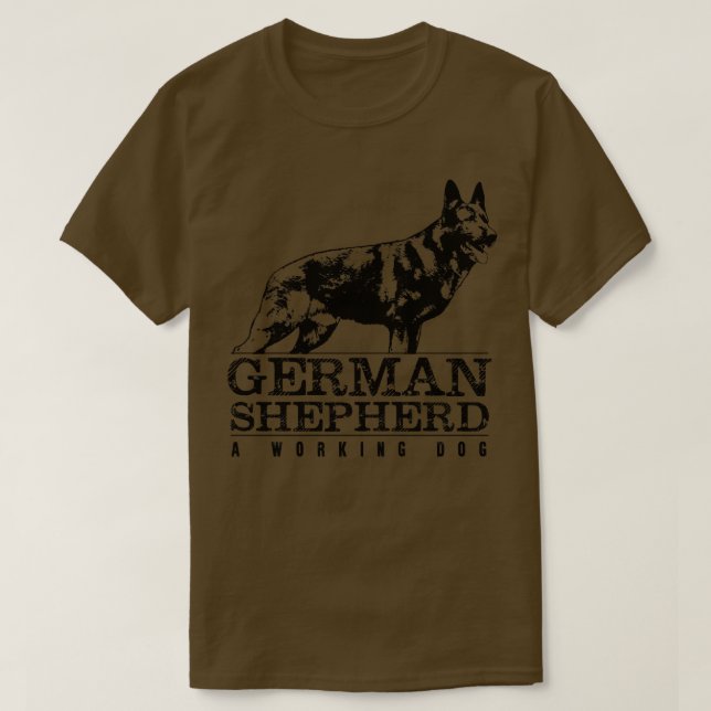 Deutscher Schäferhund GSD (13) T-Shirt (Design vorne)