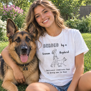 Deutscher Schäferhund GSD Humor T-Shirt