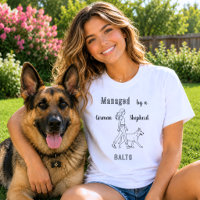 Deutscher Schäferhund GSD Humor verwaltet
