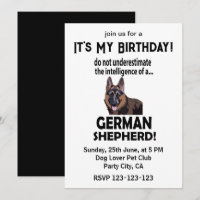 Deutscher Schäferhund Haustier Geburtstag Deutsche