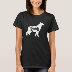Deutscher Schäferhund Herren Daddy Papa Väter Deut T-Shirt