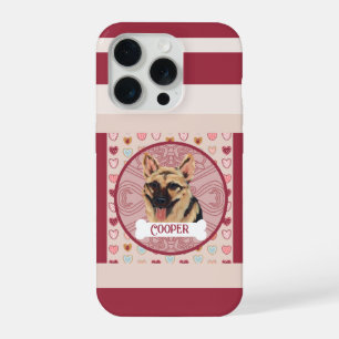 Deutscher Schäferhund Herz iPhone 11 Pro Hülle  iPhone 15 Pro Hülle