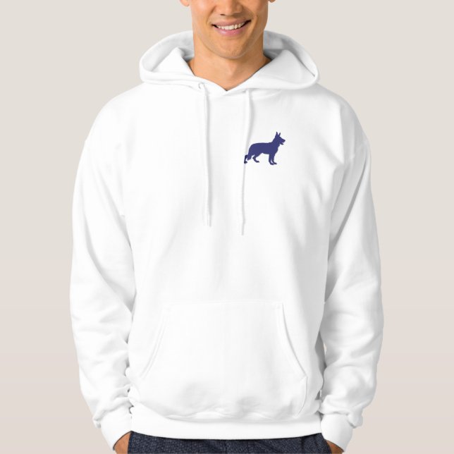 Deutscher Schäferhund Hoodie (Vorderseite)