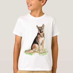 Deutscher Schäferhund, Hund, Haustier, Tier T-Shirt