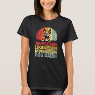 Deutscher Schäferhund in Not Awesome wie mein Hund T-Shirt