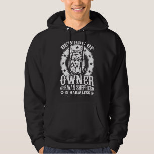 Deutscher Schäferhund ist armloser Hund Hoodie