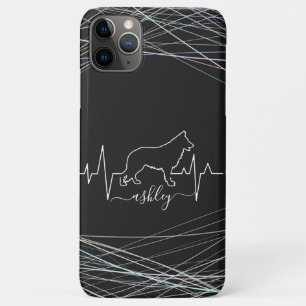 Deutscher Schäferhund ist Herzschlag Cooler Minima Case-Mate iPhone Hülle