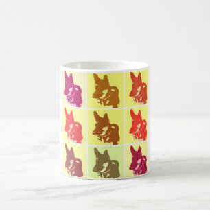 Deutscher Schäferhund Kaffeetasse